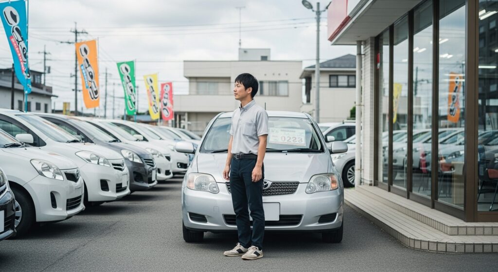 【インタビュー】江南市で自社ローンを使い派遣社員が中古車を手に入れたメリット