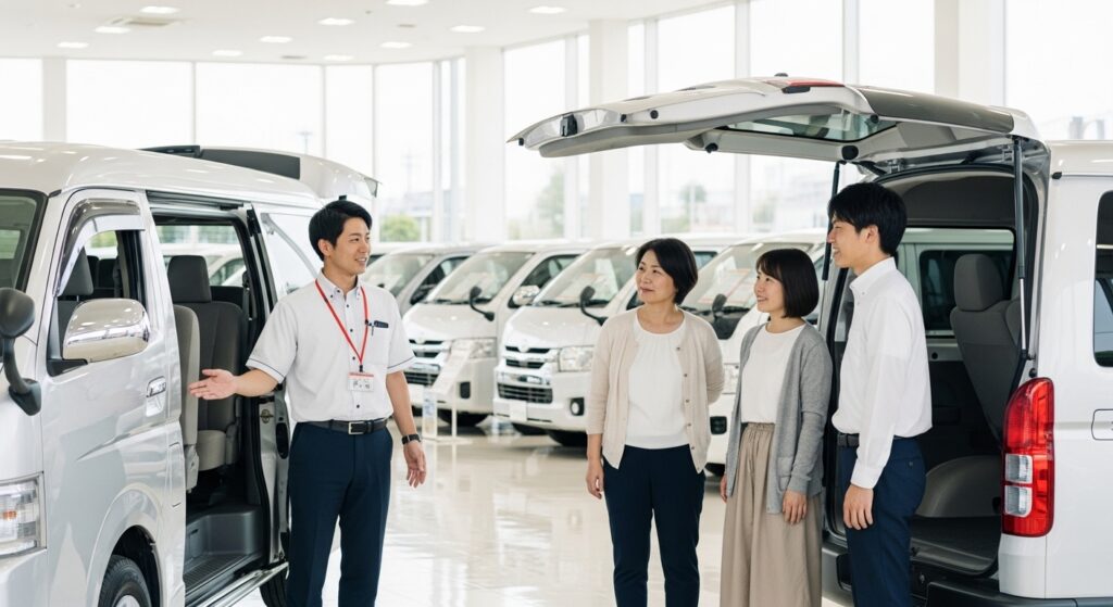 ハイエースを自社ローンで買うなら何人乗りが良い？用途別の比較表／一覧