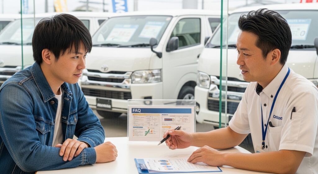 ハイエースのディーゼル車は維持費が高い？自社ローン利用前のFAQ／よくある質問