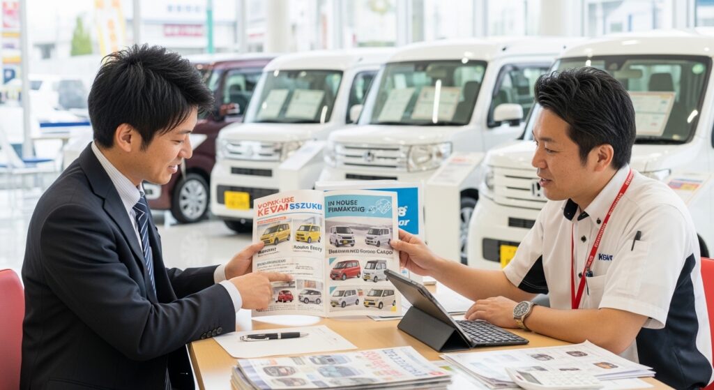 保証人不要の自社ローンで軽バンは買える？仕事用中古車の選び方と注意点